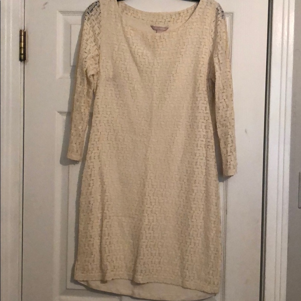 Banana Republic Ivory Dress